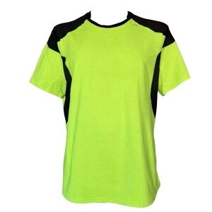Lululemon | Light as Air Tech II Shirt in Neon Yellow Black Size XXL